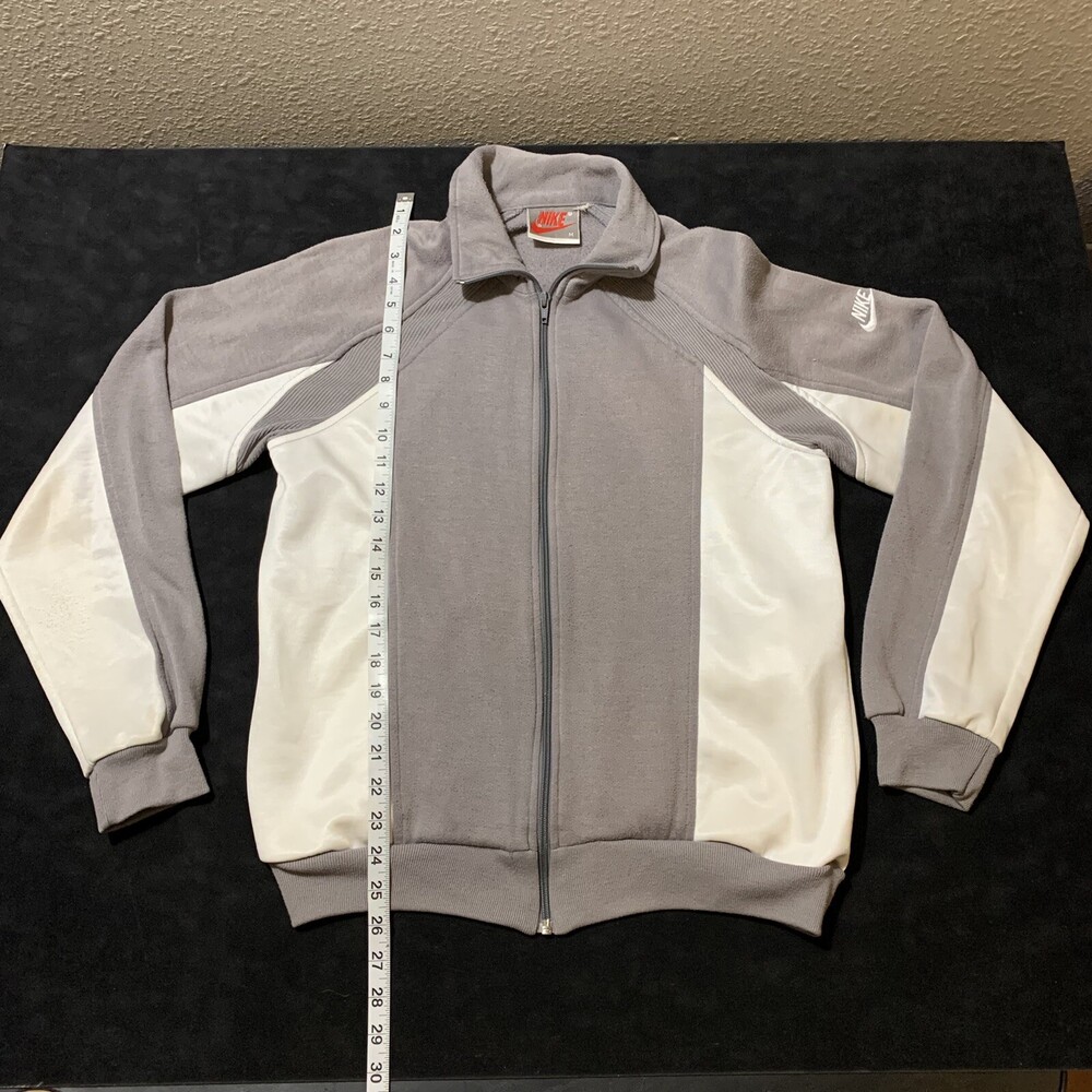 Vintage Nike Track Jacket 1970s USA 80s Jordan Swoosh Running Basketball Warm up
